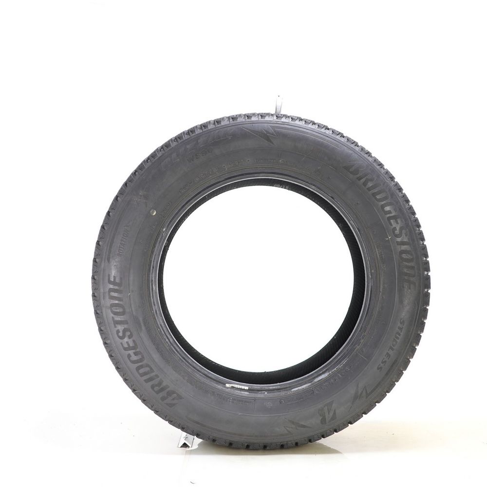 Set of (2) Used 205/65R16 Bridgestone Blizzak WS90 Studless 95T - 9-10/32 - Image 3