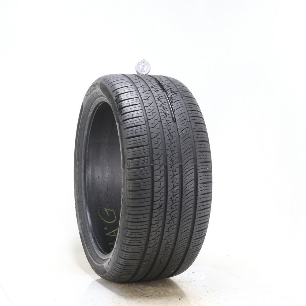 Set of (4) Used 275/35R20 Pirelli P Zero 102H - 7.5-8/32 - Image 1