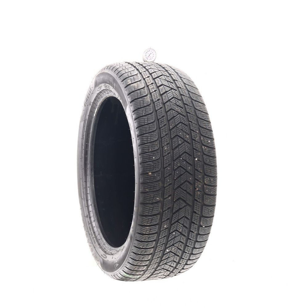 Set of (2) Used 275/45R21 Pirelli Scorpion Winter MO1 110V - 7-8.5/32 - Image 4