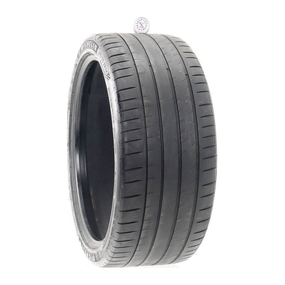 Set of (2) Used 265/35ZR21 Michelin Pilot Sport 4 S TO Acoustic 101Y - 5.5/32 - Image 1