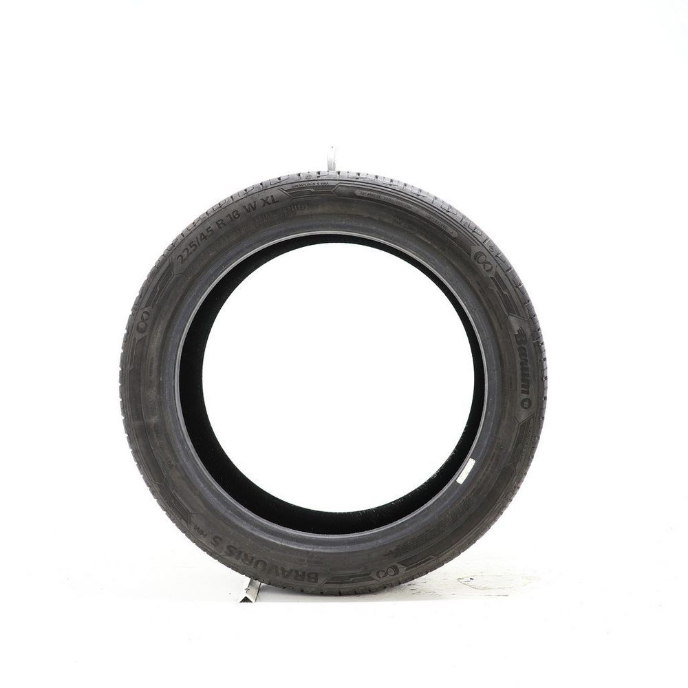Set of (4) Used 225/45R18 Barum Bravuris 5 HM 95W - 8.5-9/32 - Image 3