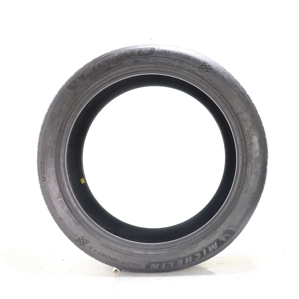 Set of (2) Used 285/40ZR22 Michelin Pilot Sport 4 S MO1 110Y - 7.5-8/32 - Image 6