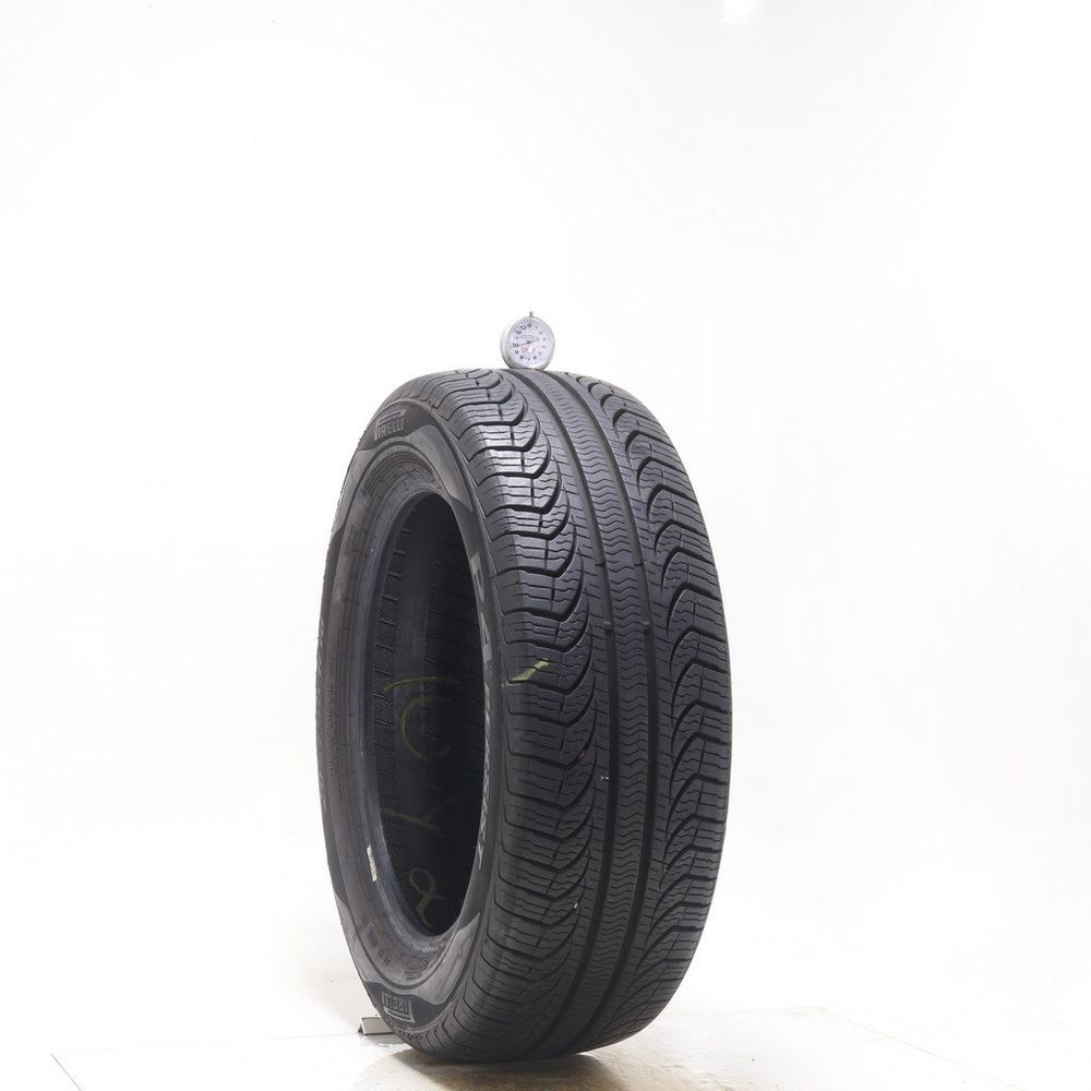 Set of (2) Used 205/55R16 Pirelli P4 Persist AS Plus 91H - 9.5-10.5/32 - Image 1