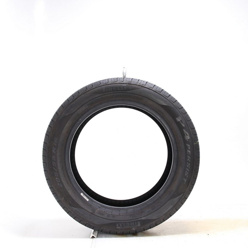 Set of (2) Used 205/55R16 Pirelli P4 Persist AS Plus 91H - 9.5-10.5/32 - Image 3