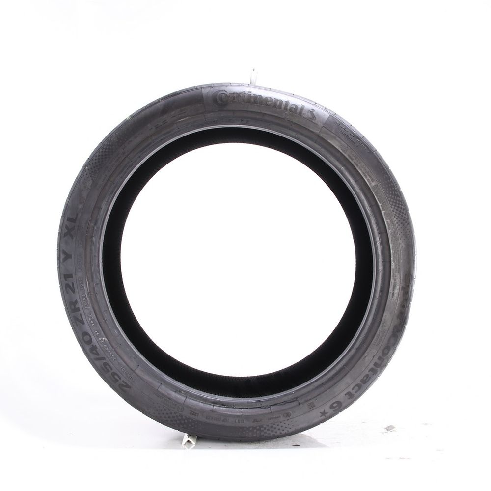 Used 255/40ZR21 Continental SportContact 6 102Y - 7/32 - Image 3