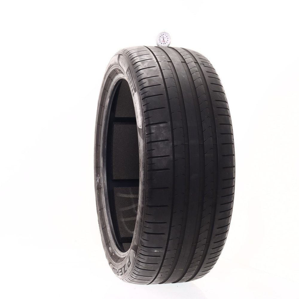 Set of (4) Used 275/40R22 Pirelli P Zero PZ4 Elect PNCS 107Y - 6.5/32 - Image 1