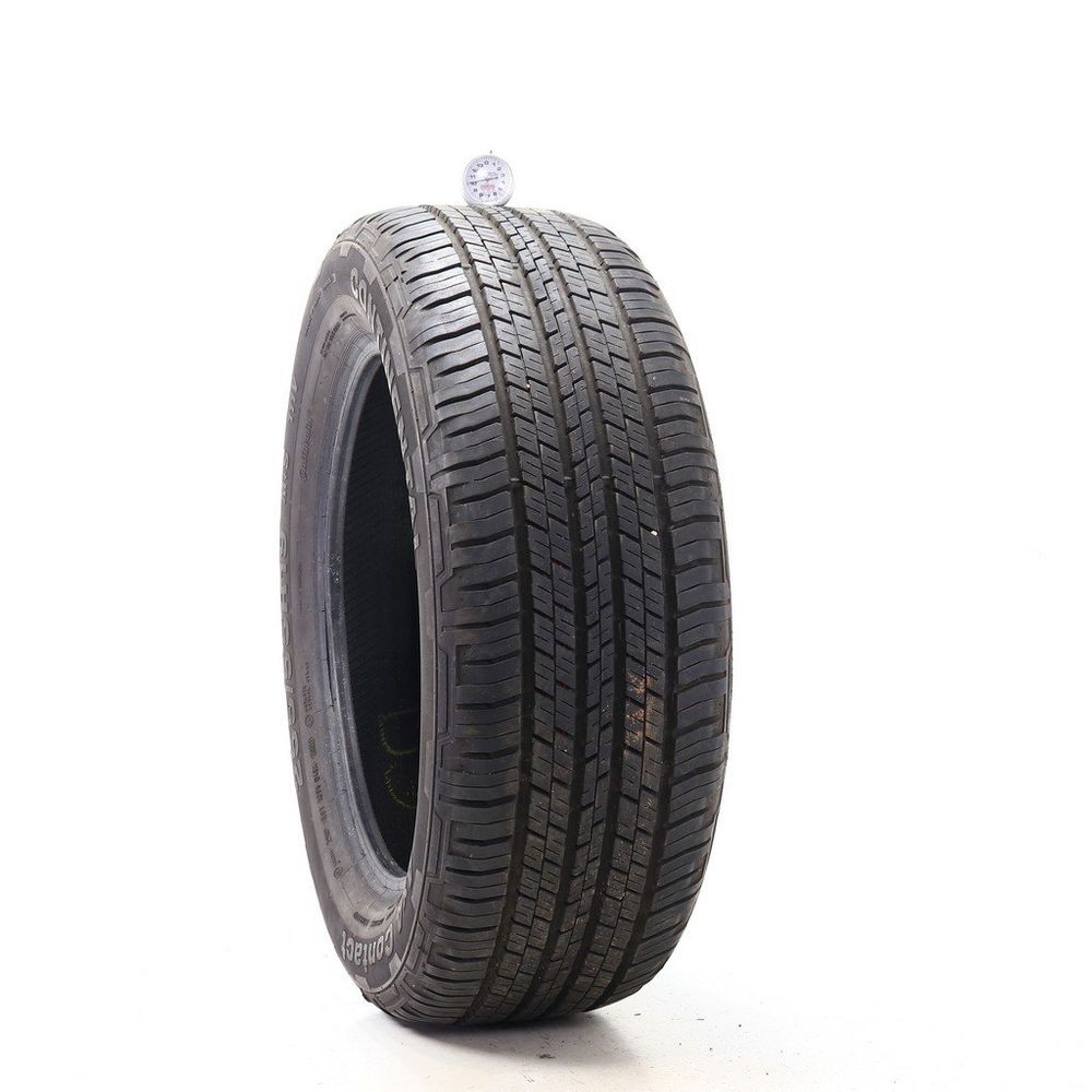 Set of (2) Used 255/55R19 Continental 4x4 Contact 111V - 10/32 - Image 1