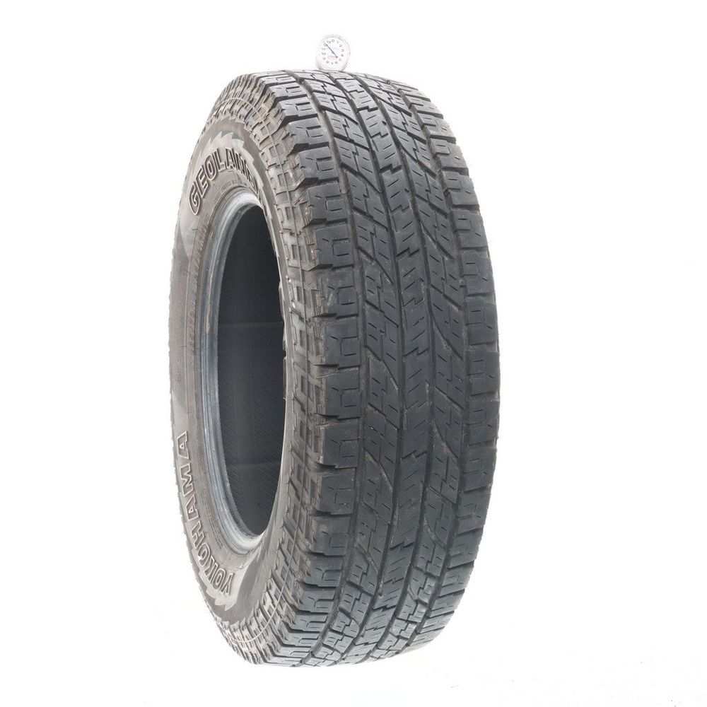 Set of (2) Used LT 265/70R18 Yokohama Geolandar A/T G015 124/121R E - 12-12.5/32 - Image 1