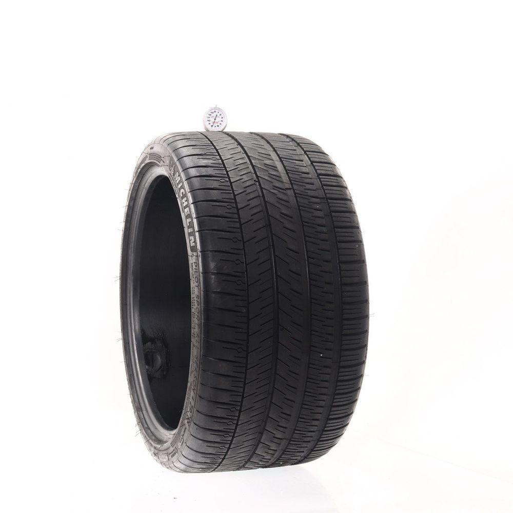 Set of (2) Used 305/30ZR20 Michelin Pilot Sport All Season 4 ZP 99Y - 7.5-9/32 - Image 1
