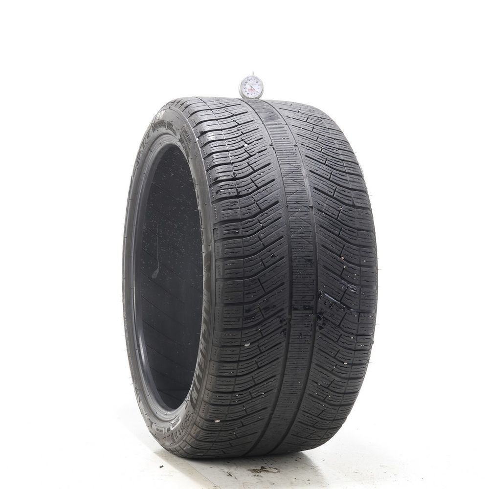 Set of (2) Used 305/35R21 Michelin Pilot Alpin 5 SUV NO 109V - 5-6/32 - Image 1