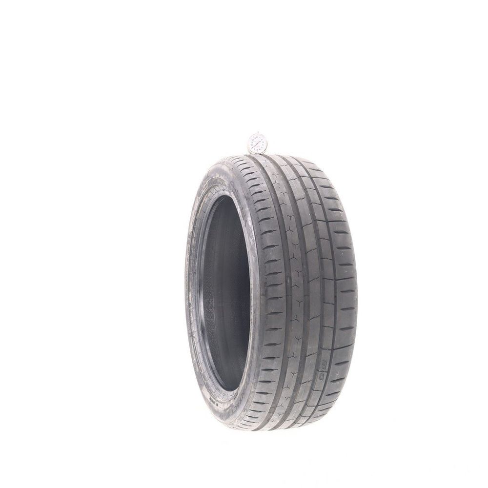 Set of (2) Used 225/45ZR18 Continental ExtremeContact Sport 02 91Y - 8.5/32 - Image 1
