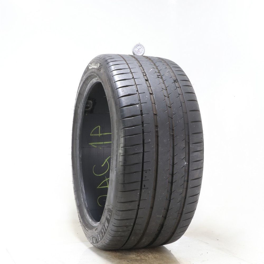 Set of (4) Used 325/35ZR22 Michelin Pilot Sport 4 S MO1 114Y - 7-8.5/32 - Image 4