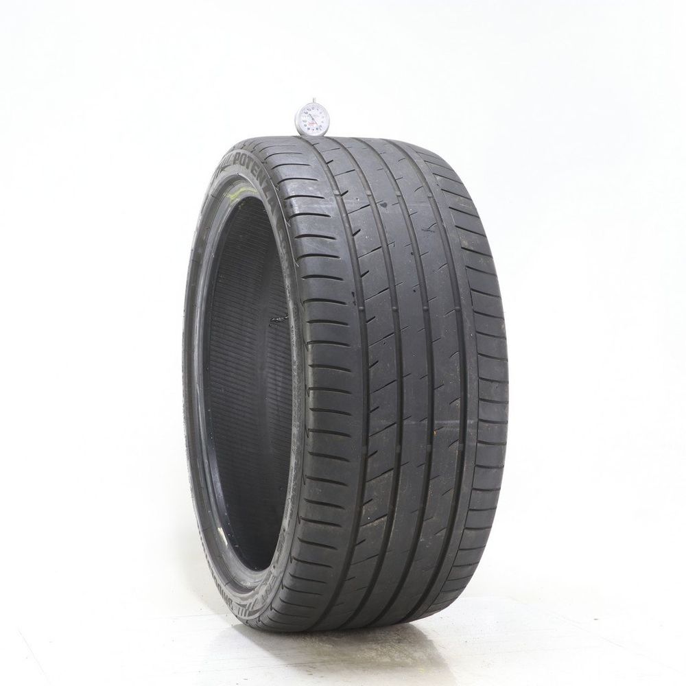 Set of (2) Used 275/35RF21 Bridgestone Potenza S001L RFT 99Y - 5-5.5/32 - Image 1