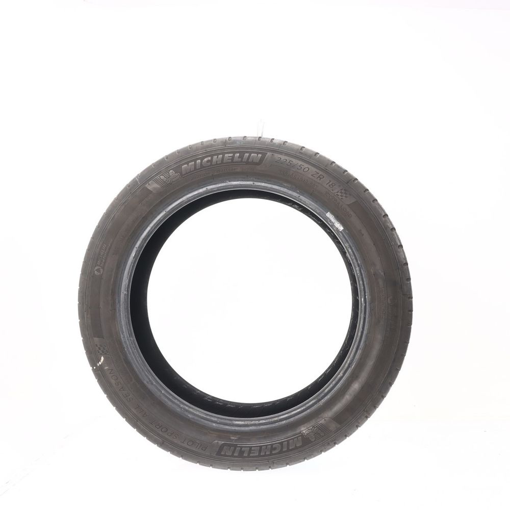 Set of (2) Used 225/50ZR18 Michelin Pilot Sport All Season 4 99Y - 6-7.5/32 - Image 3
