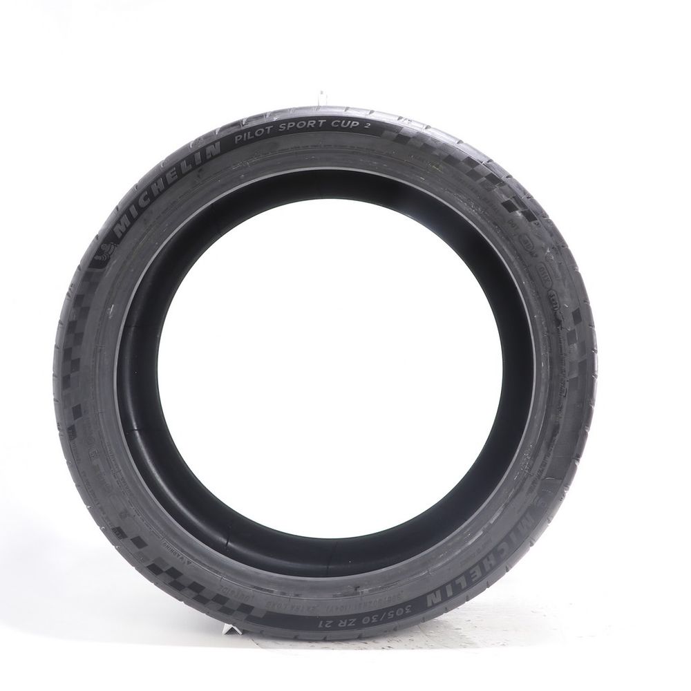 Used 305/30ZR21 Michelin Pilot Sport Cup 2 Connect 104Y - 6.5/32 - Image 3