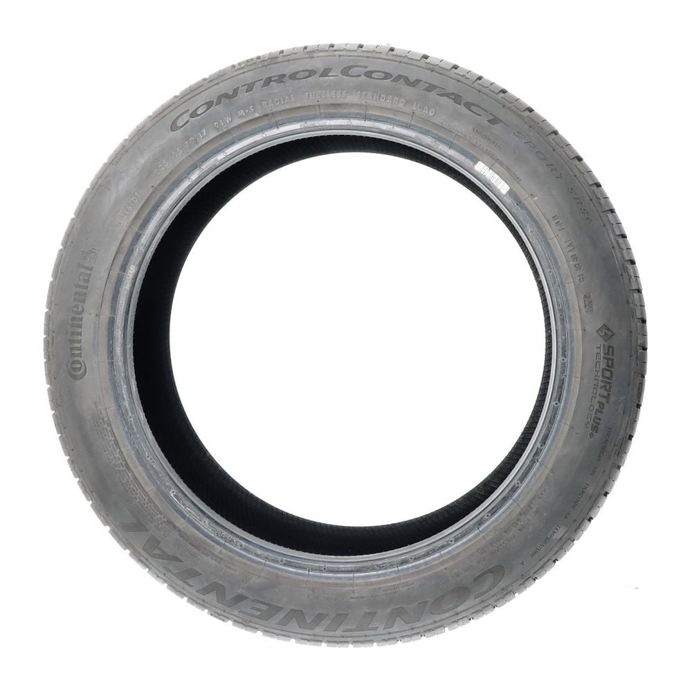 Set of (4) Used 225/45ZR17 Continental ControlContact Sport SRS Plus 91W - 5.5-7/32 - Image 7