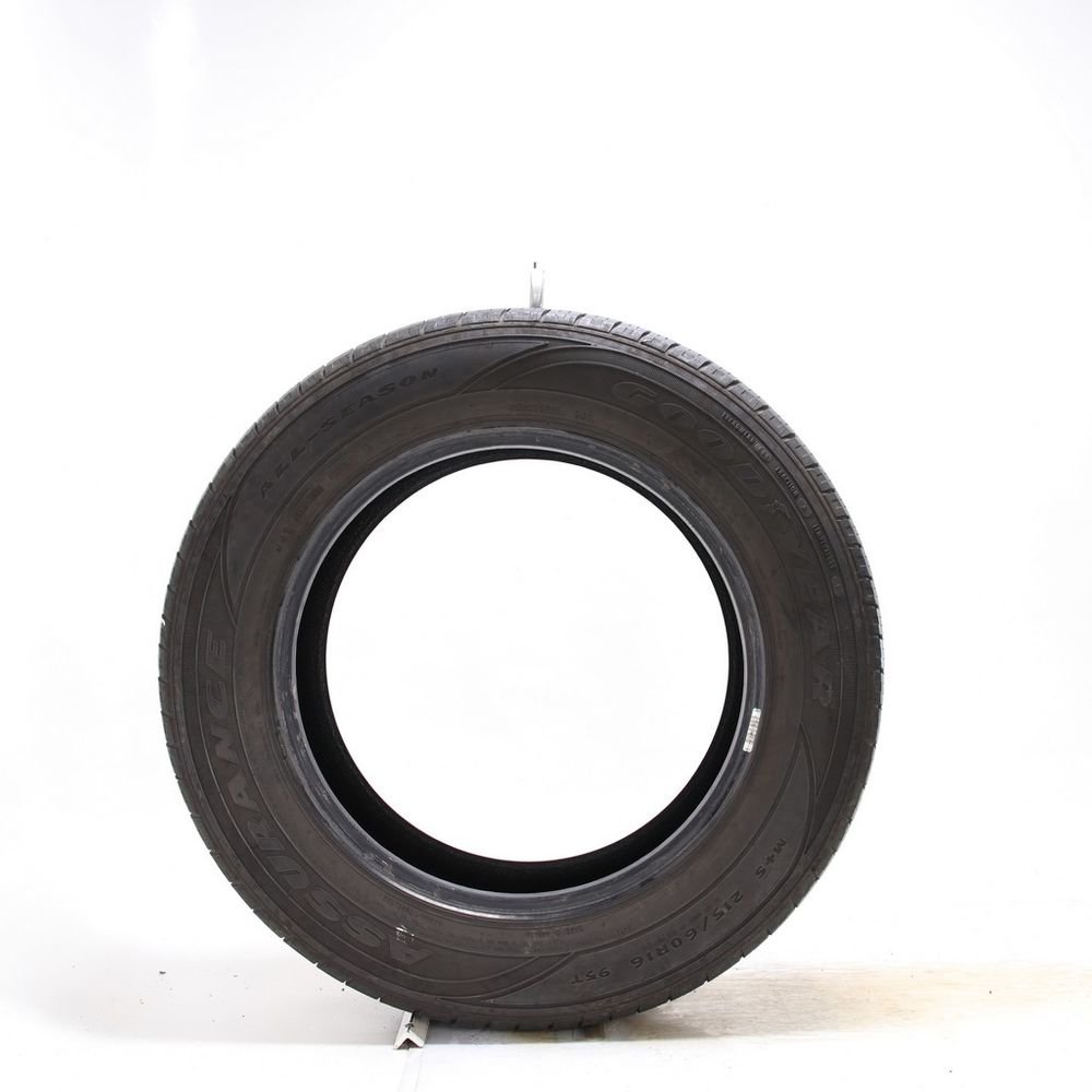 Set of (2) Used 215/60R16 Goodyear Assurance All-Season 95T - 6.5-7.5/32 - Image 3