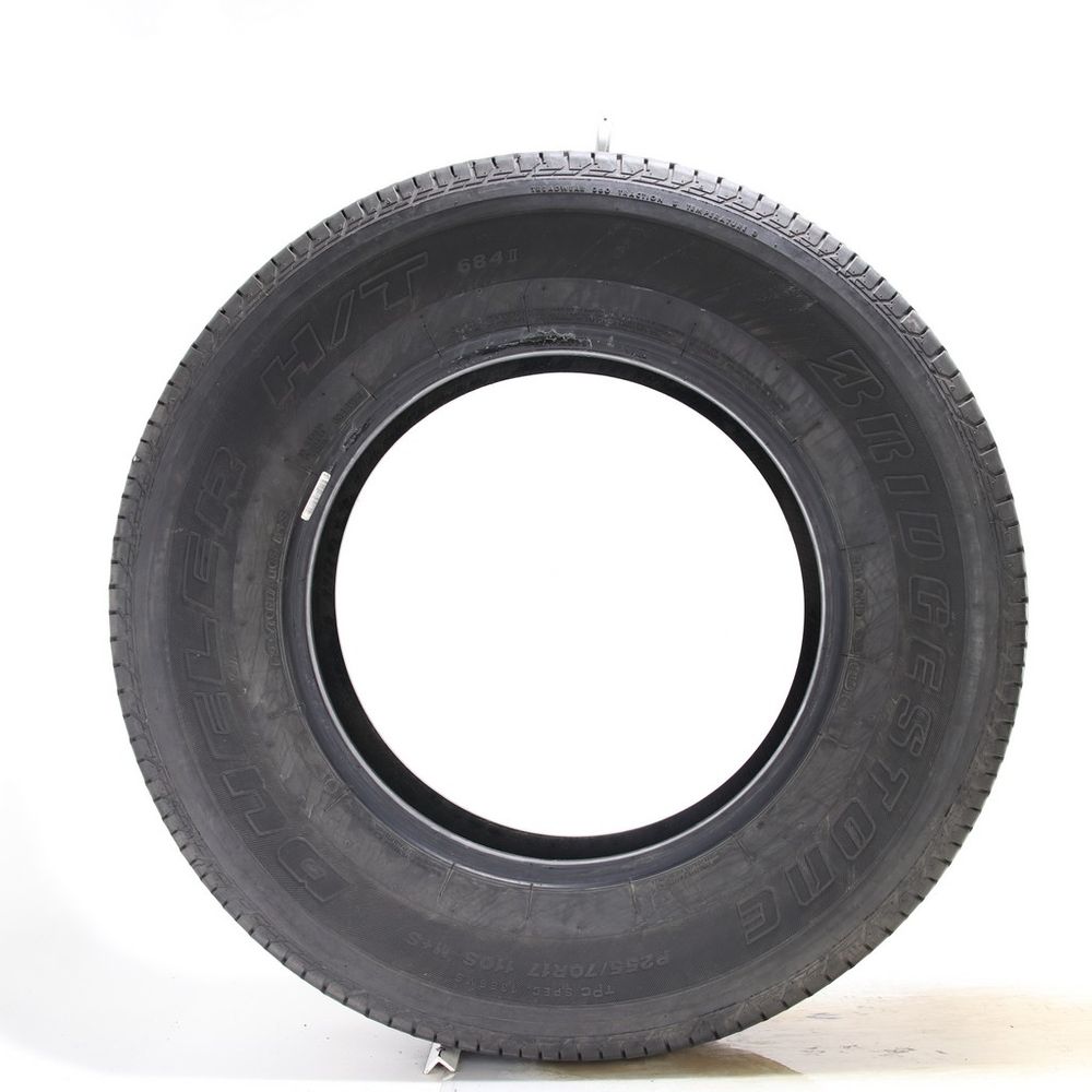 Set of (2) Used 255/70R17 Bridgestone Dueler HT 684 II 110S - 8.5-9.5/32 - Image 3