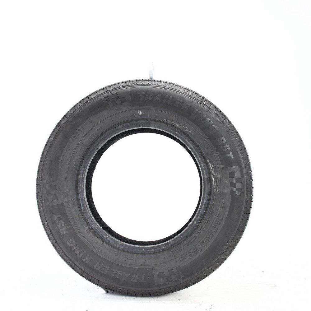 Set of (2) Used ST 205/75R14 Trailer King RST 105/101M D - 5.5-6.5/32 - Image 6