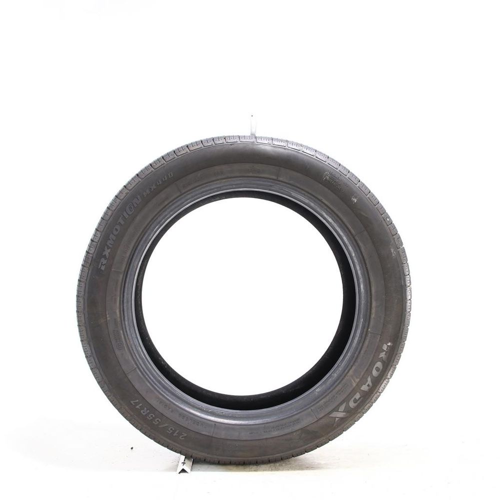 Set of (2) Used 215/55R17 RoadX RXMotion MX440 94V - 8.5-9/32 - Image 6