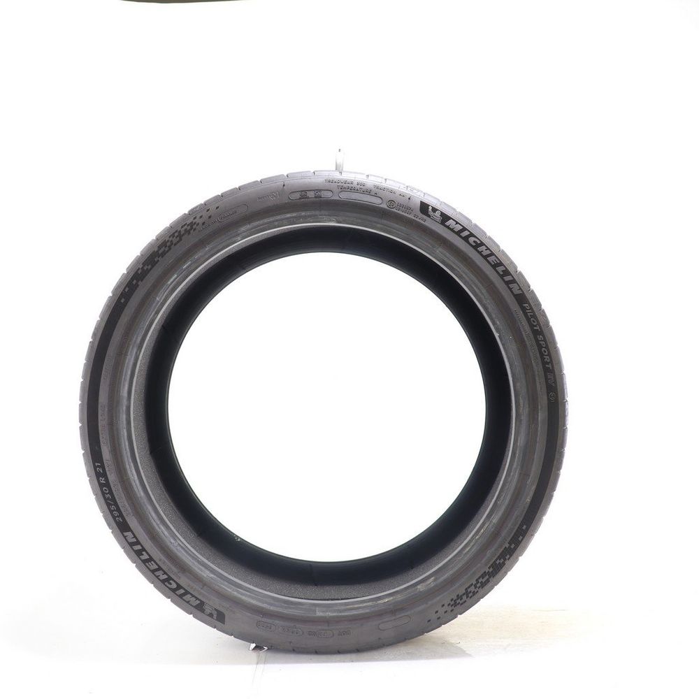 Set of (2) Used 295/30R21 Michelin Pilot Sport EV MO1 Acoustic 102Y - 6.5-7/32 - Image 6