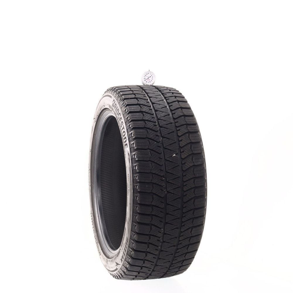 Set of (4) Used 245/45R18 Bridgestone Blizzak WS90 Studless 100H - 9-10/32 - Image 1