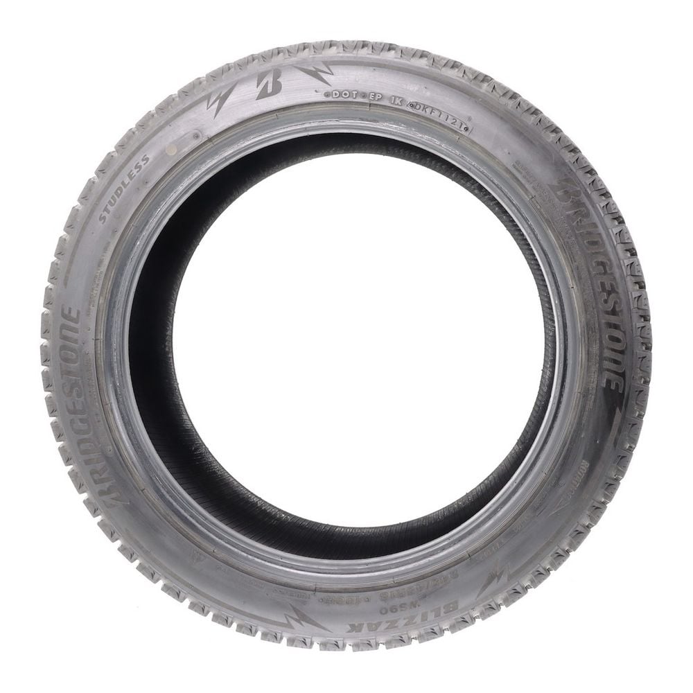 Set of (4) Used 245/45R18 Bridgestone Blizzak WS90 Studless 100H - 9-10/32 - Image 6