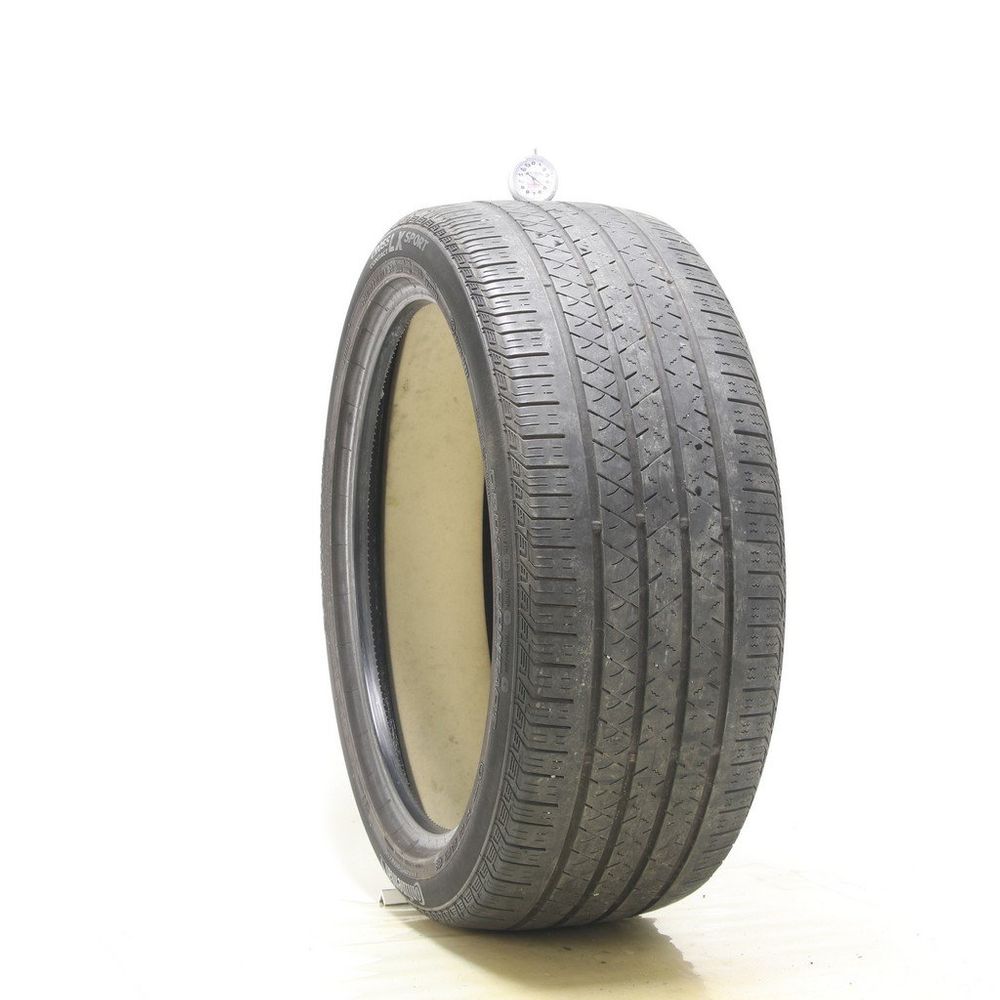 Set of (4) Used 265/40R21 Continental CrossContact LX Sport ContiSilent 101V - 4.5-5/32 - Image 1