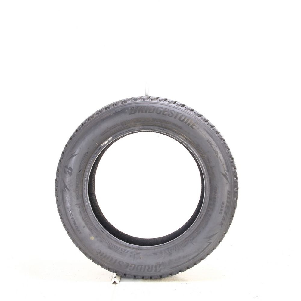 Set of (2) Used 175/65R15 Bridgestone Blizzak WS90 Studless 84H - 9-10/32 - Image 6