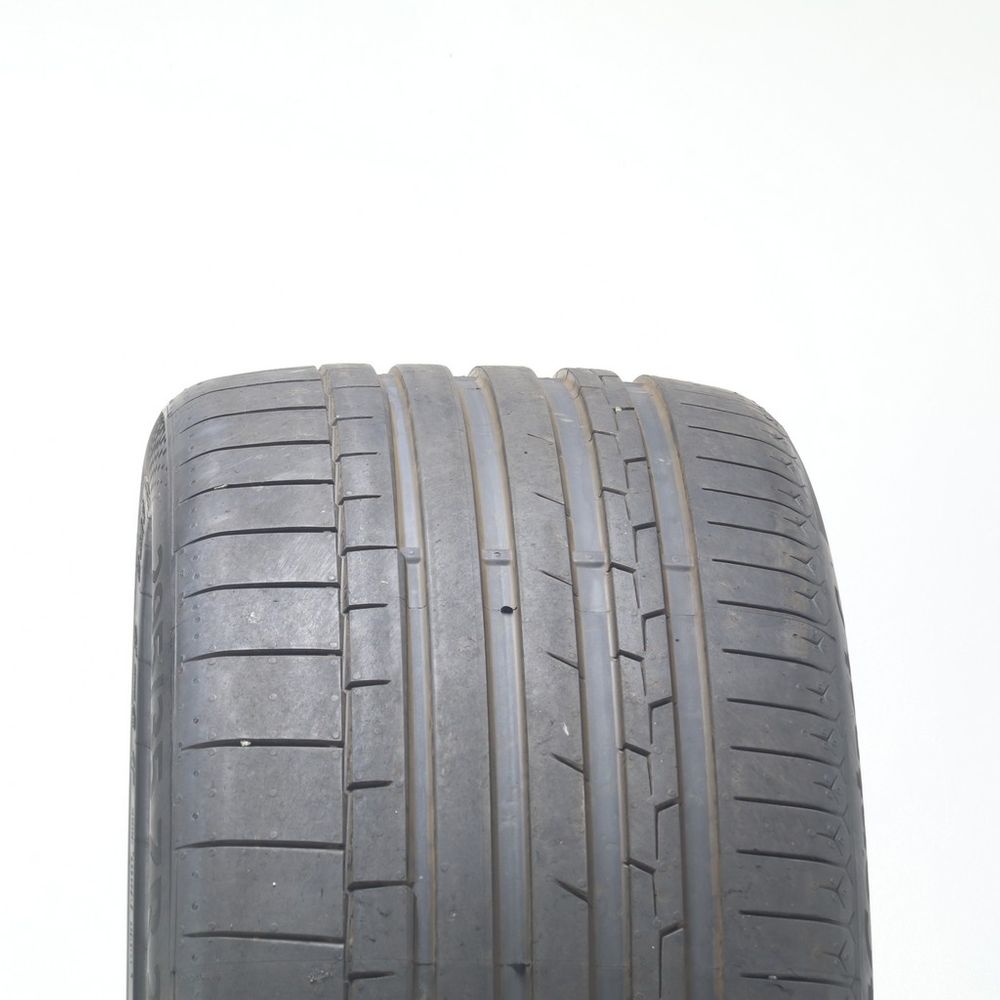 Set of (2) Driven Once 295/35ZR23 Continental SportContact 6 AO 108Y - 9/32 - Image 2