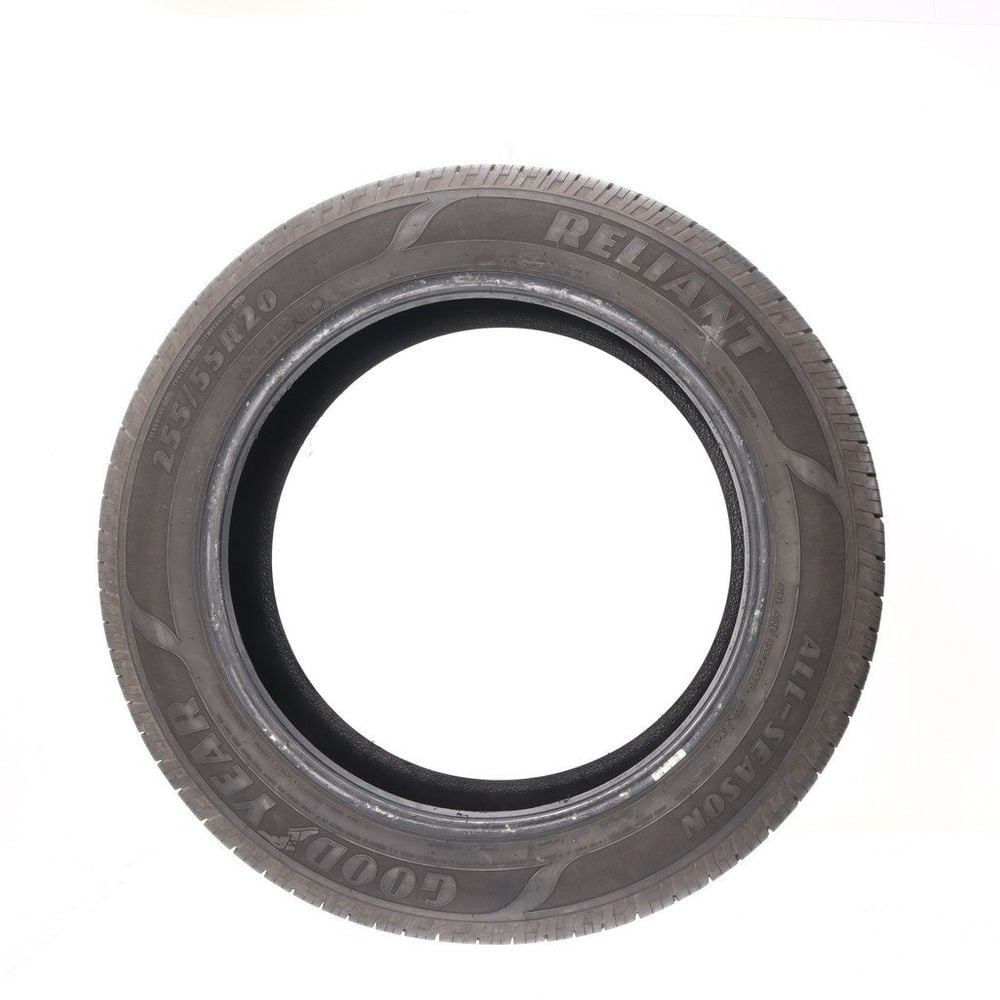 Set of (4) Used 255/55R20 Goodyear Reliant All-season 110V - 10-11/32 - Image 3