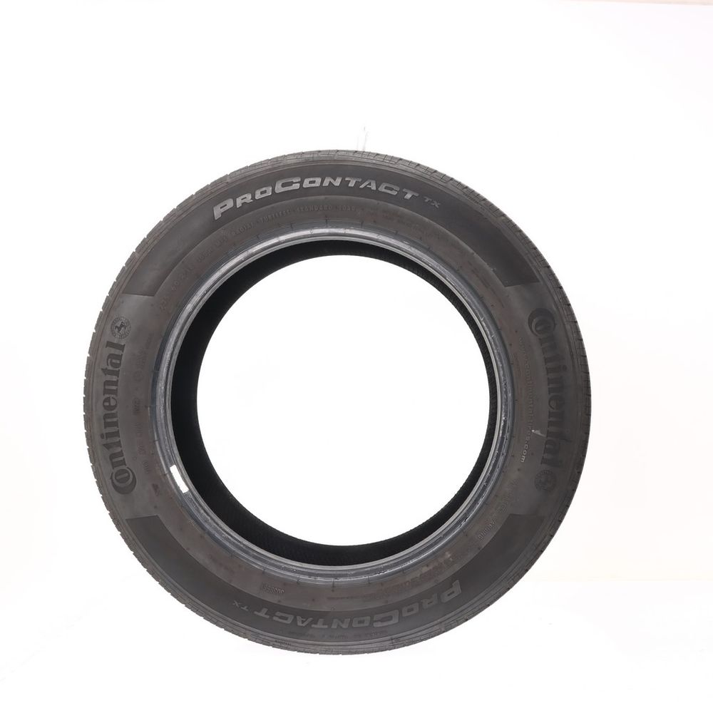 Set of (2) Used 225/60R18 Continental ProContact TX 100H - 6/32 - Image 3