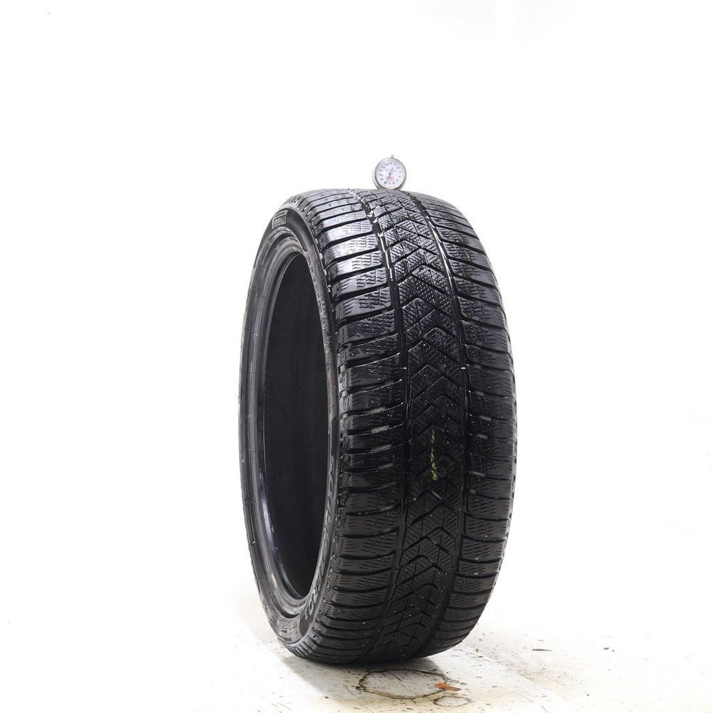 Set of (2) Used 245/40R20 Pirelli Winter Sottozero 3 Run Flat 99V - 7.5-8/32 - Image 1