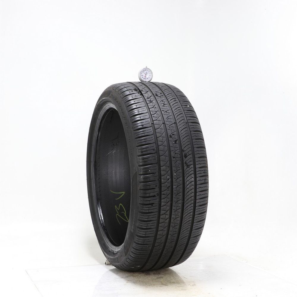 Set of (2) Used 245/40R19 Pirelli P Zero 94W - 7.5-8/32 - Image 1