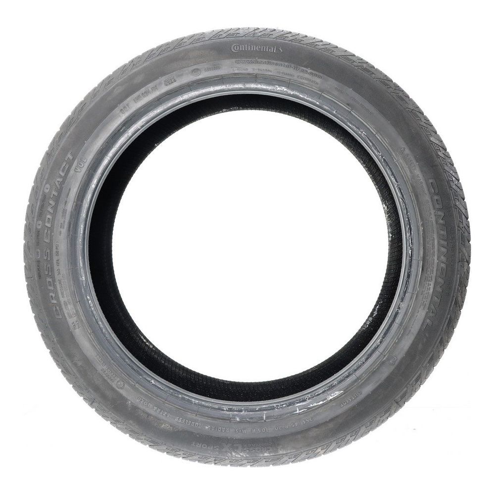 Set of (4) Used 255/45R20 Continental CrossContact LX Sport VOL 105H - 7-8.5/32 - Image 7