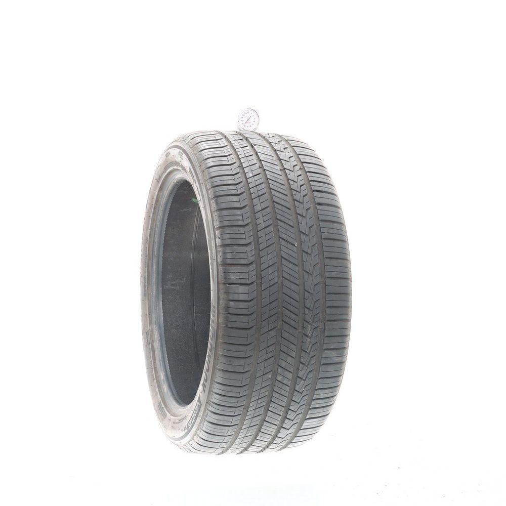Set of (2) Used 275/40ZR19 Hankook Ventus S1 AS 105Y - 8/32 - Image 1