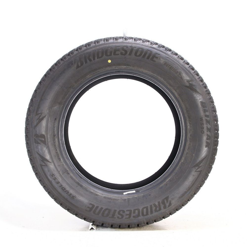 Set of (2) Used 225/65R17 Bridgestone Blizzak WS90 Studless 102H - 11.5-12/32 - Image 3