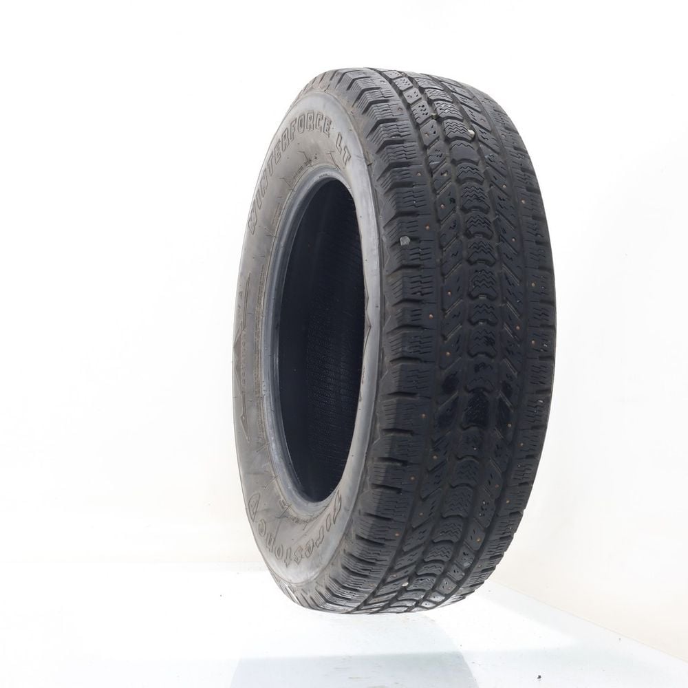 Set of (2) Used LT 275/65R20 Firestone Winterforce LT Studded 126/123R E - 12.5-14/32 - Image 4