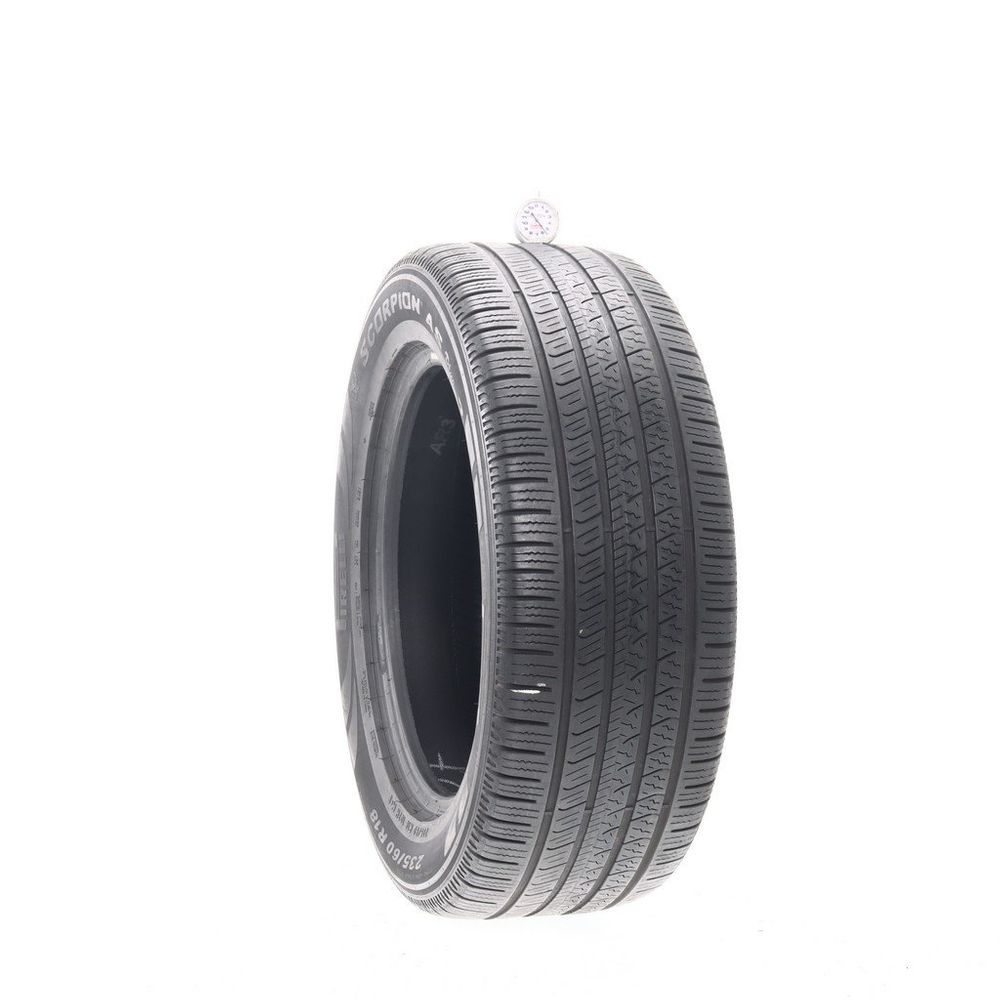 Used 235/60R18 Pirelli Scorpion AS Plus 3 103H - 5.5/32 - Image 1