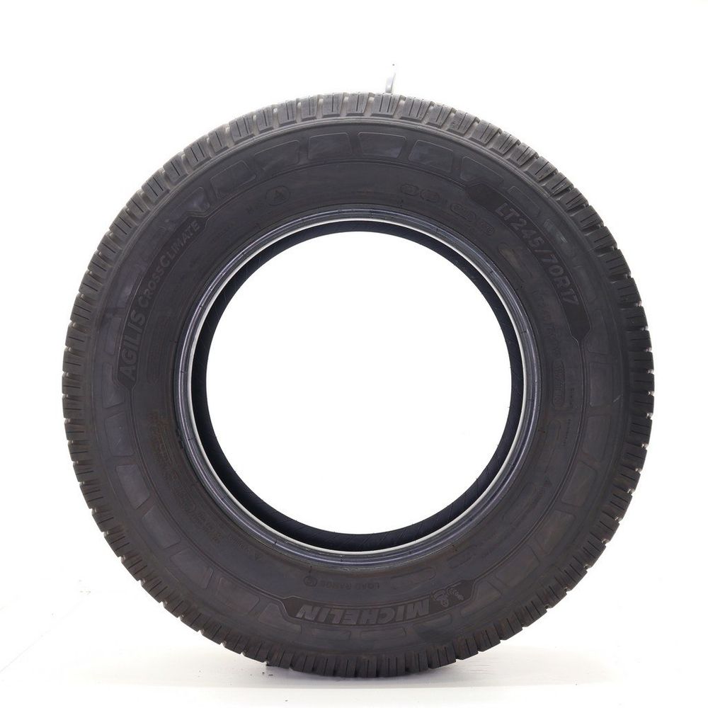 Set of (2) Used LT 245/70R17 Michelin Agilis CrossClimate  119/116R E - 9.5-10/32 - Image 6
