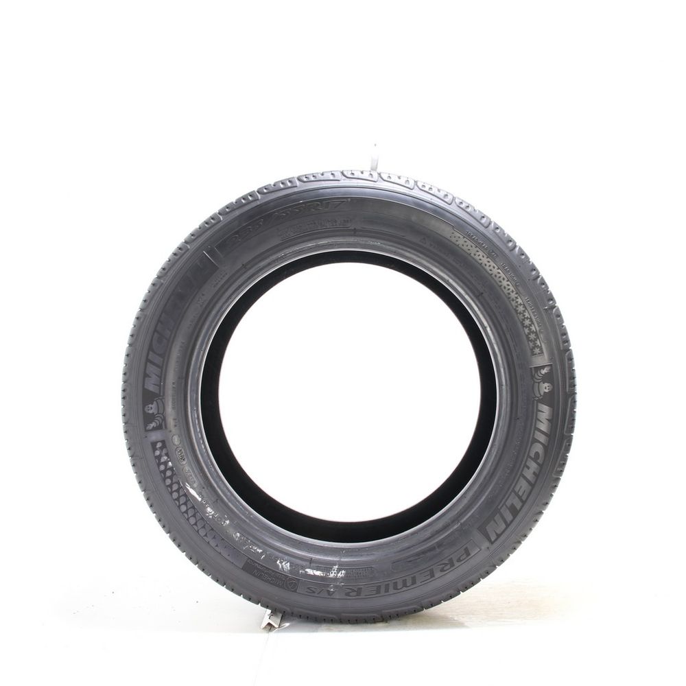 Set of (2) Used 235/55R17 Michelin Premier A/S 99H - 6.5-7/32 - Image 3