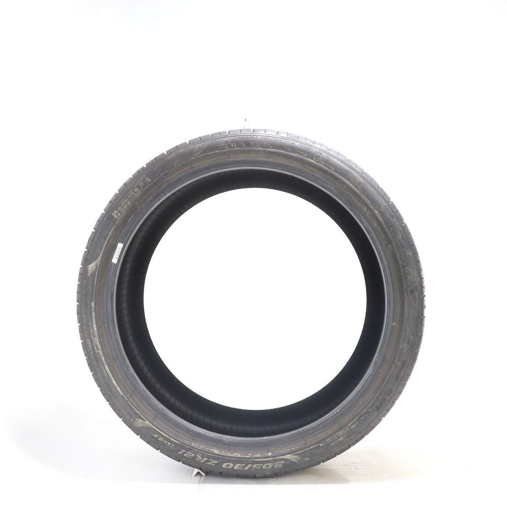 Set of (2) Used 305/30ZR21 Pirelli P Zero PZ4 NF0 Elect 104Y - 5/32 - Image 3