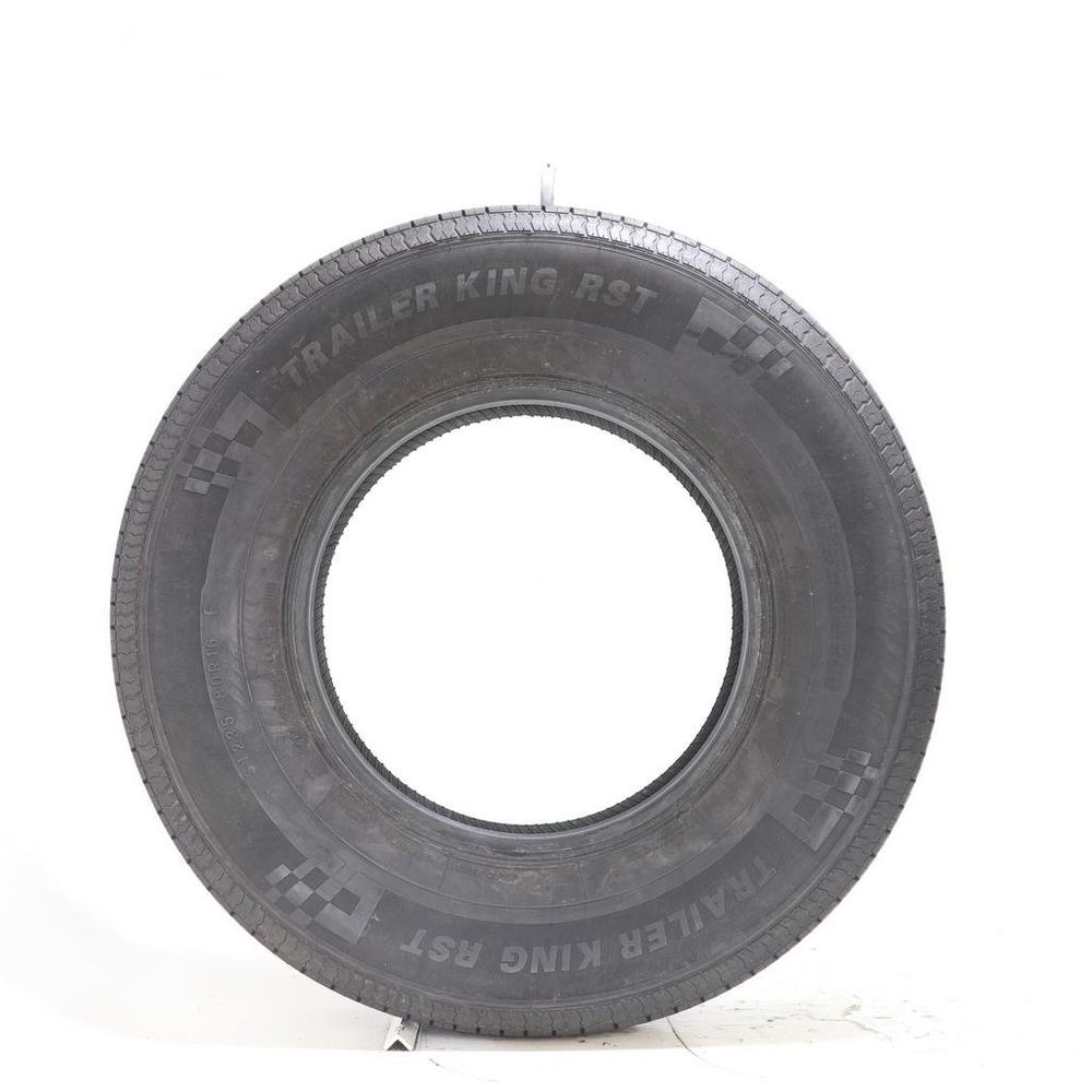 Set of (2) Used ST 235/80R16 Trailer King RST 127/122M F - 6.5-7/32 - Image 6