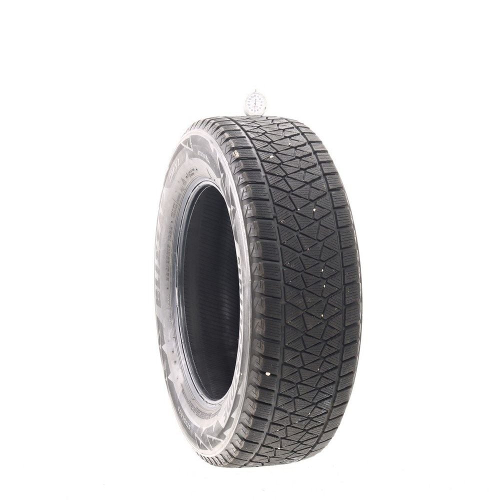 Set of (4) Used 225/65R17 Bridgestone Blizzak DM-V2 102S - 7/32 - Image 1
