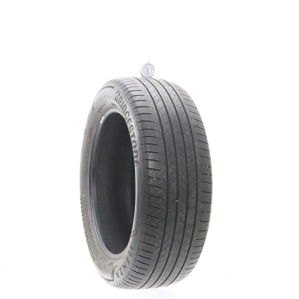 Set of (2) Used 235/55R19 Bridgestone Alenza 001 101V - 7-7.5/32 - Image 1