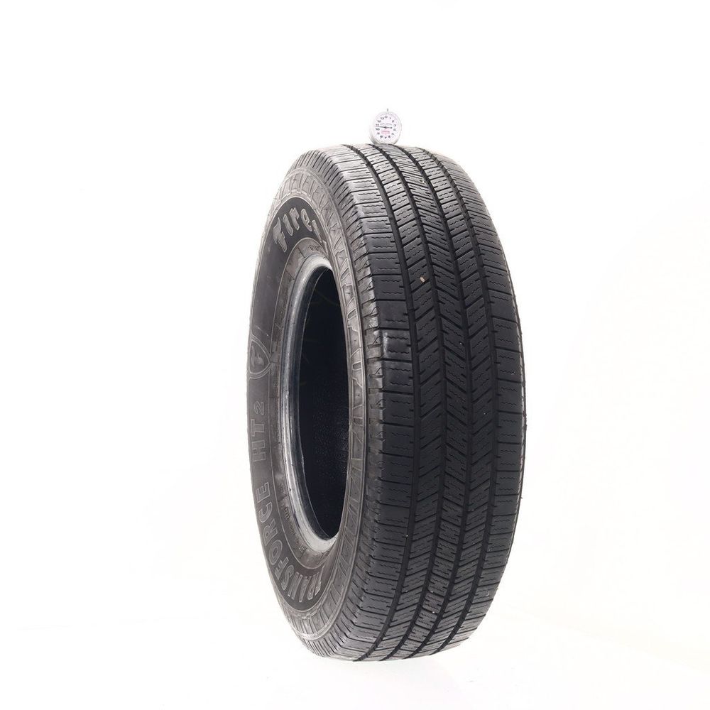 Set of (2) Used LT 245/75R16 Firestone Transforce HT2 120/116R E - 10.5-11/32 - Image 1