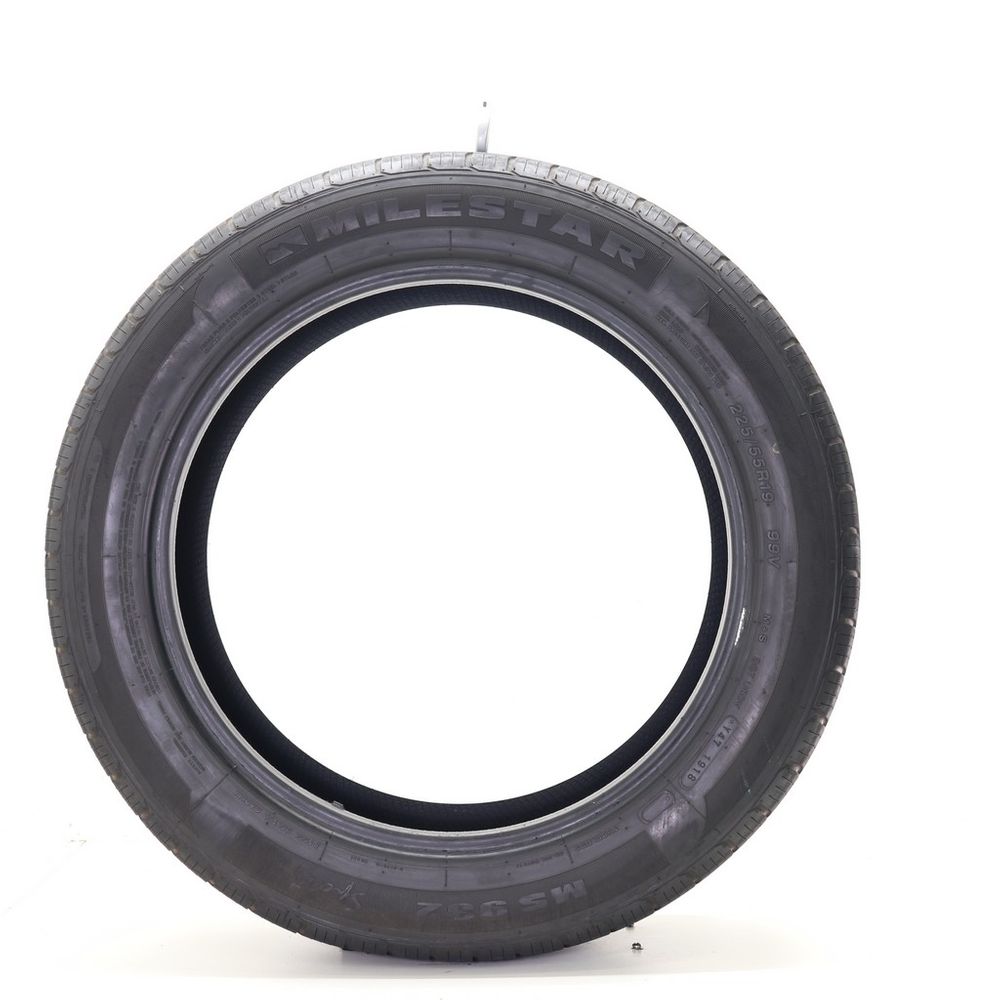 Set of (2) Used 225/55R19 Milestar MS932 Sport 99V - 6-6.5/32 - Image 3