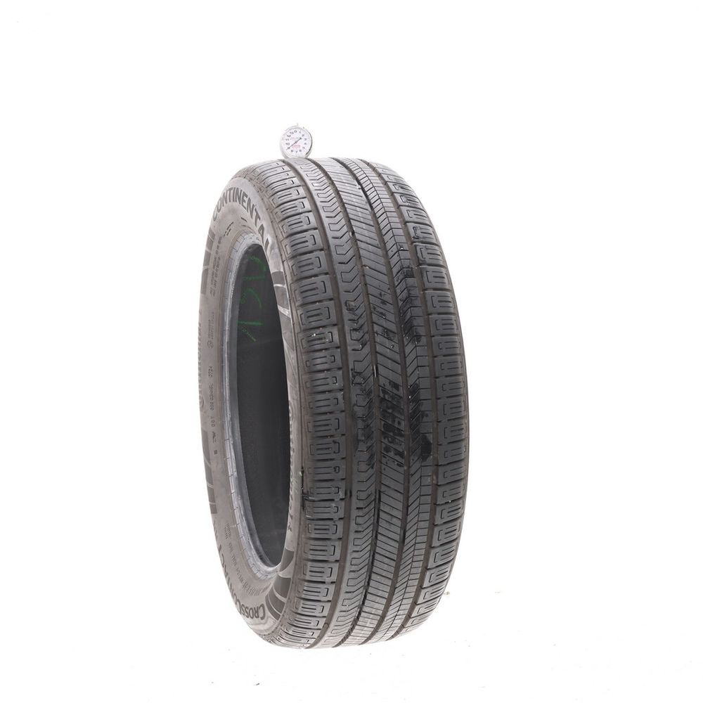 Set of (2) Used 235/55R19 Continental CrossContact RX 105H - 9/32 - Image 1