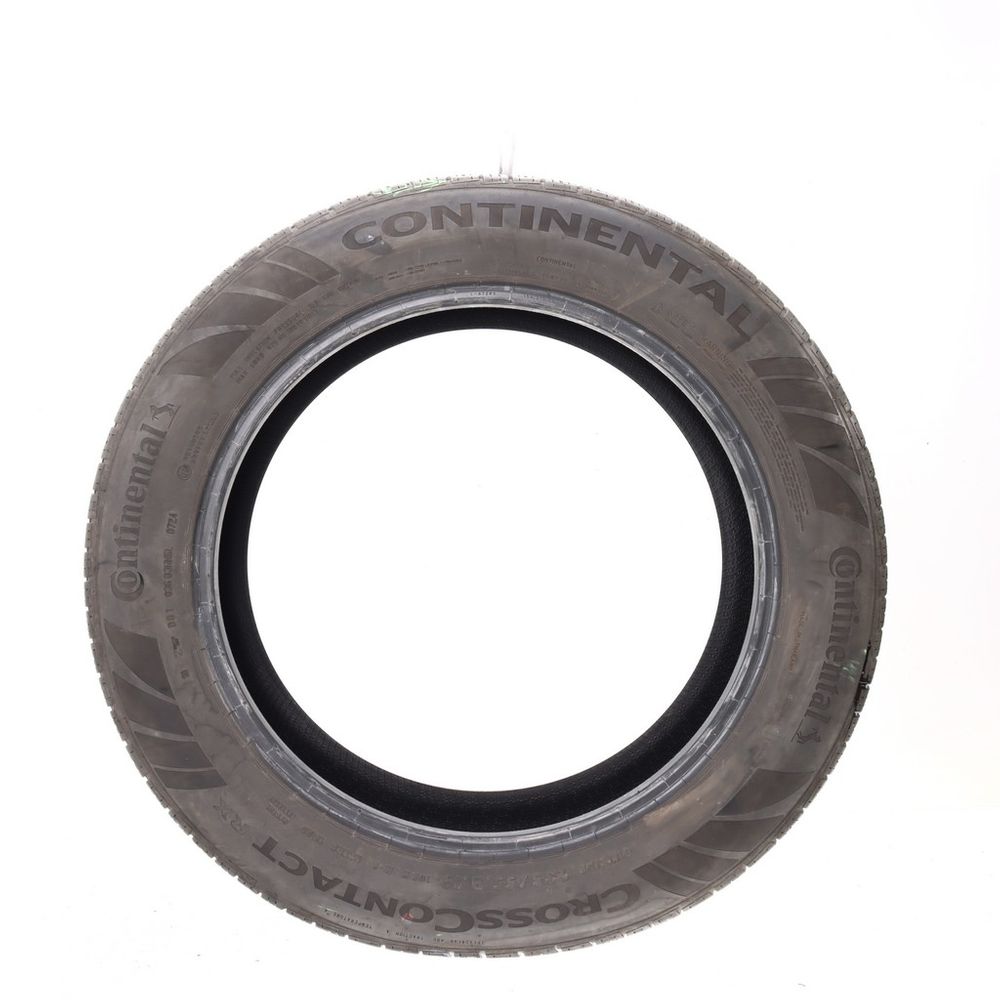 Set of (2) Used 235/55R19 Continental CrossContact RX 105H - 9/32 - Image 3