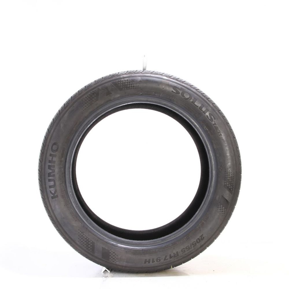 Set of (2) Used 205/55R17 Kumho Solus TA31 91H - 5.5-6.5/32 - Image 3